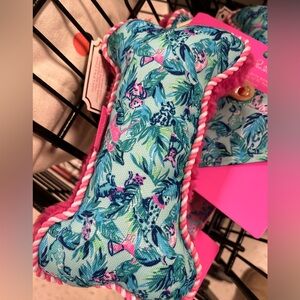 NWT Lilly Pulitzer dog toy